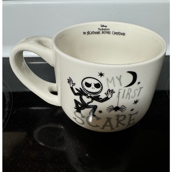 Disney Nightmare Before Christmas Coffee Mug My First Scare Jack Skellington - Picture 2 of 4